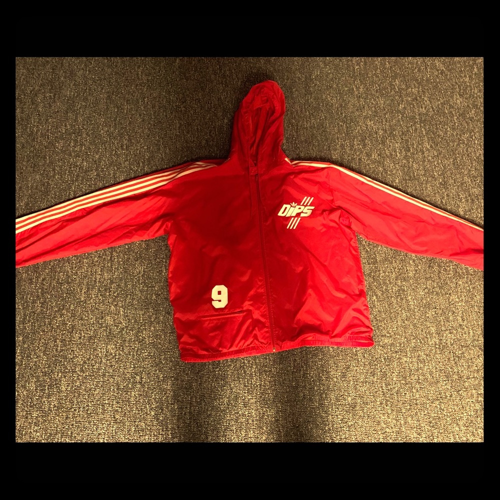 Adidas Vintage Soccer Windbreaker